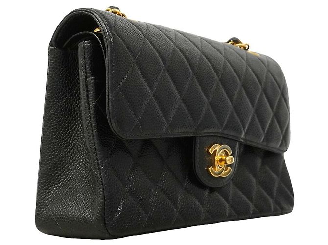 Borsa a tracolla Chanel Matelassé Nero - vista 2