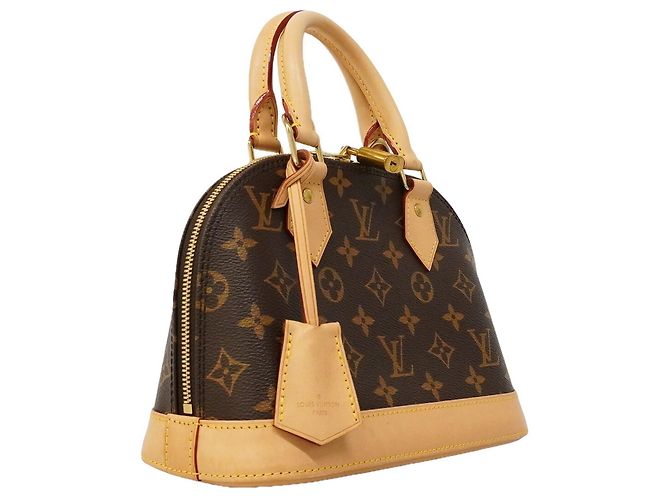 Louis Vuitton Alma BB Monogram Handtasche Braun - Ansicht 2