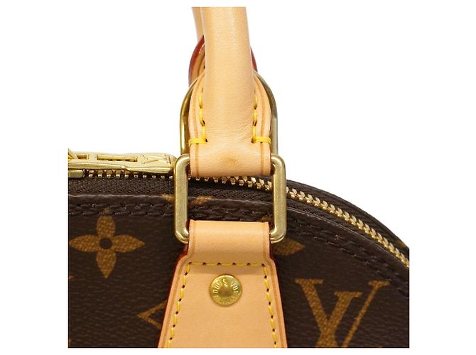 Louis Vuitton Alma BB Monogram Handtasche Braun - Ansicht 8