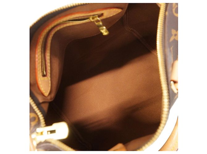 Borsa Louis Vuitton Monogram Speedy Bandoulière 25 Marrone - vista 4