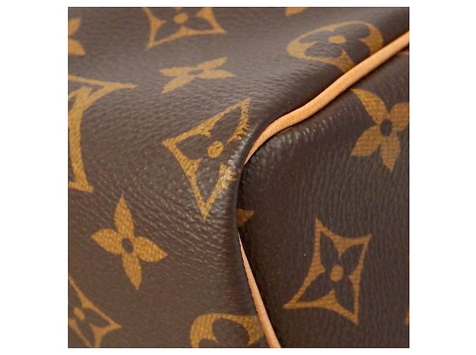 Borsa Louis Vuitton Monogram Speedy Bandoulière 25 Marrone - vista 6