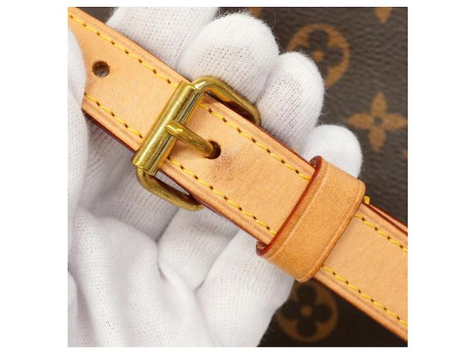 Borsa Louis Vuitton Monogram Speedy Bandoulière 25 Marrone - vista 8