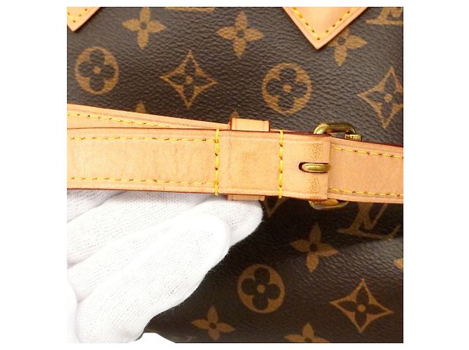 Borsa Louis Vuitton Monogram Speedy Bandoulière 25 Marrone - vista 9