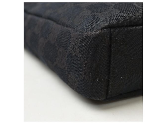 Borsa a tracolla Gucci in tela GG nera Nero - vista 11