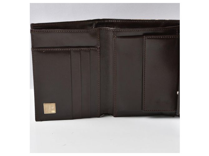 Zucca Fendi Bi-fold Wallet in Brown - view 8