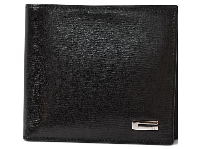 Gucci Men's Leather Bi-Fold Wallet Black - view 2
