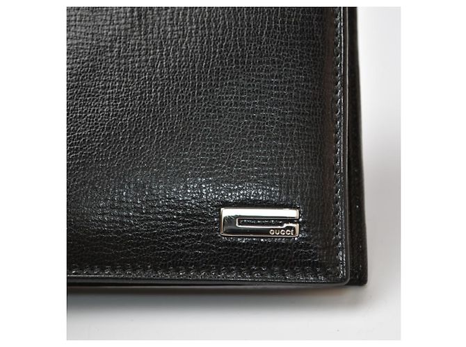 Gucci Men's Leather Bi-Fold Wallet Black - view 3
