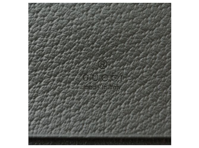Tarjetero bi-fold Gucci gris Castaño - vista 10
