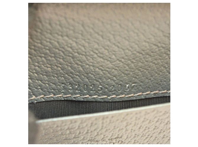 Tarjetero bi-fold Gucci gris Castaño - vista 11