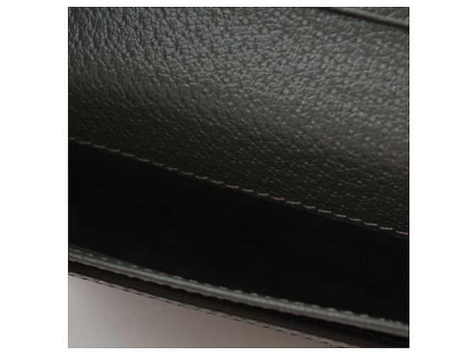 Tarjetero bi-fold Gucci gris Castaño - vista 8