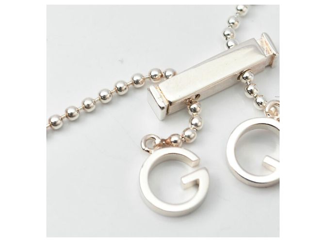 Bracciale con ciondoli Gucci Silver 10-Link Argento - vista 3