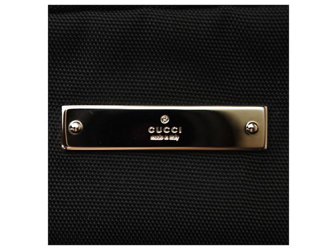 Pouch da viaggio Gucci in tela di nylon Nero - vista 10