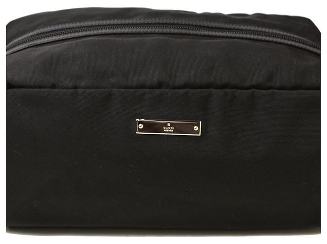 Pouch da viaggio Gucci in tela di nylon Nero - vista 3