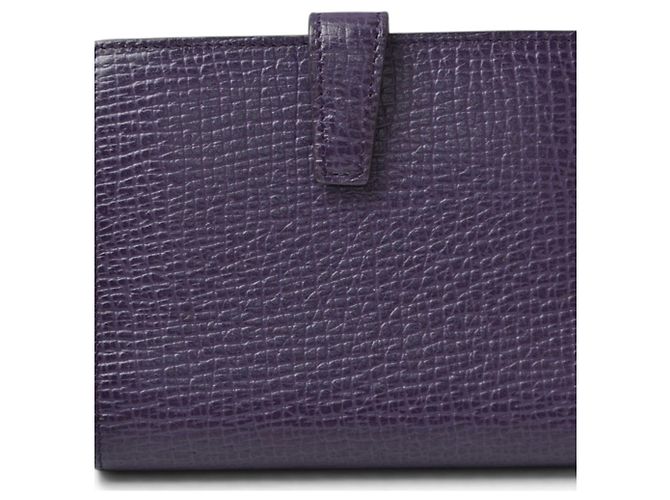 Cartera Loewe Anagram Trifold en Purple Púrpura - vista 4