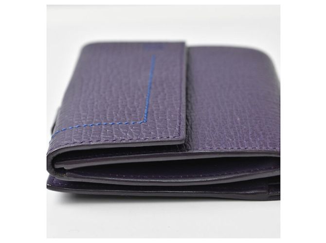 Cartera Loewe Anagram Trifold en Purple Púrpura - vista 5