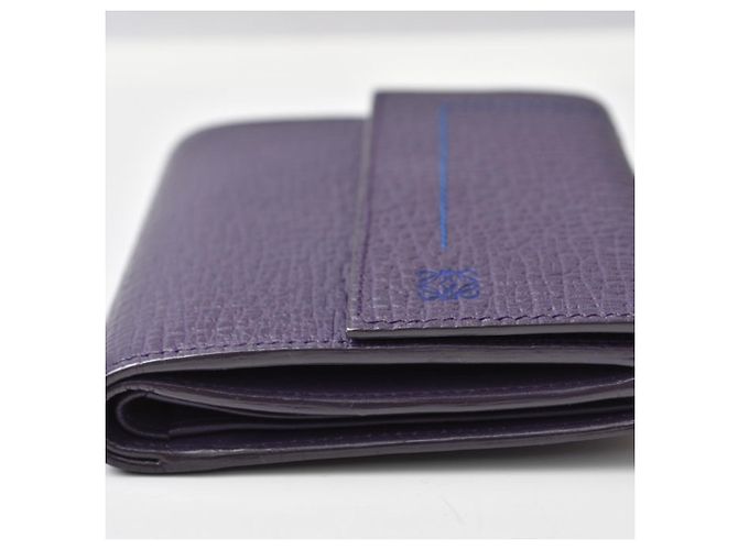 Cartera Loewe Anagram Trifold en Purple Púrpura - vista 6