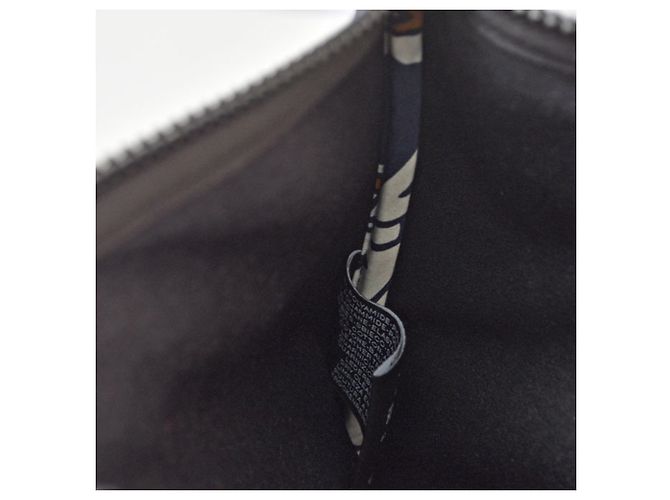 Hermès Pouch Hermes Neoban MM in Nylon Blu navy - vista 11