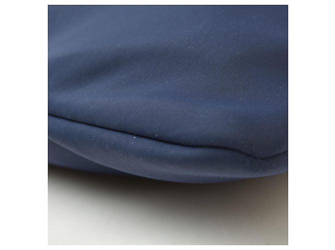 Hermès Pouch Hermes Neoban MM in Nylon Blu navy - vista 7