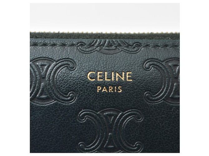 Céline Monedero Celine Green Triomphe Embossed Verde - vista 4