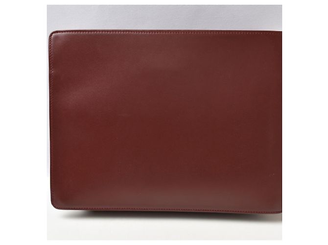 Borsa a pochette Cartier Must Line Bordò - vista 5