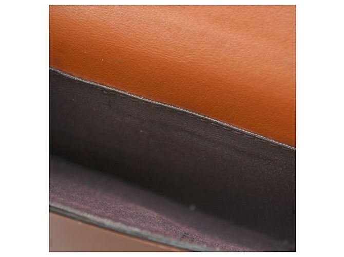 Fendi Brown Leather Tri-Fold Wallet - view 9