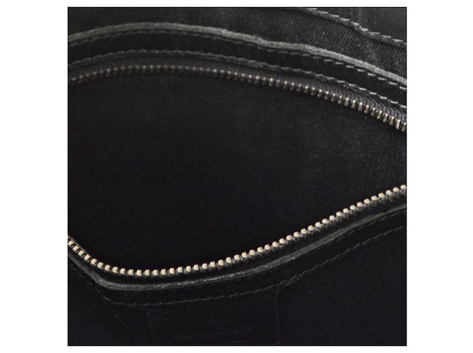 Borsa a tracolla Gucci in tela GG nera Nero - vista 11