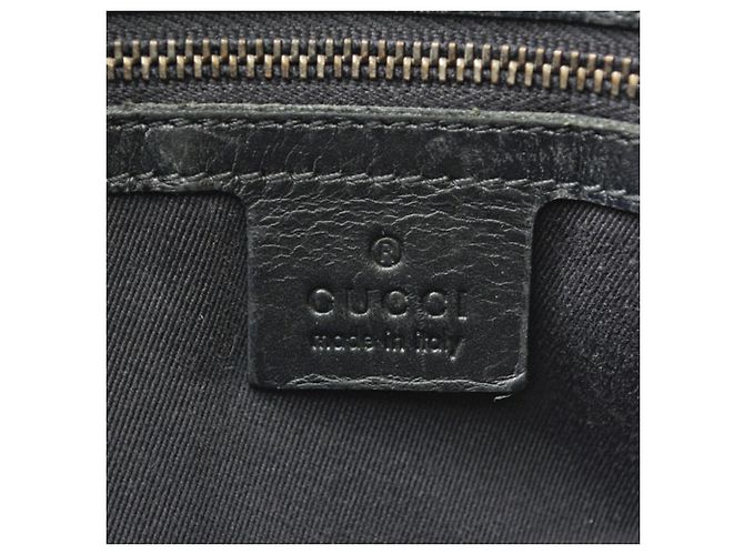 Borsa a tracolla Gucci in tela GG nera Nero - vista 12