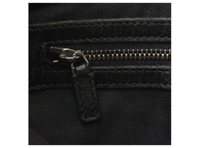Borsa a tracolla Gucci in tela GG nera Nero - vista 13