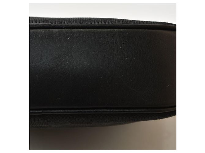 Borsa a tracolla Gucci in tela GG nera Nero - vista 9