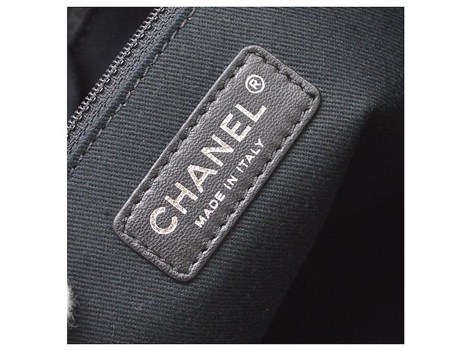 Chanel Deauville Canvas Medium Braun - Ansicht 4