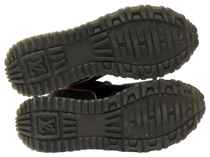 SNEAKERS LOUIS VUITTON RUN AWAY MONOGRAM LOGO LV P36 KAKI NUOVE Cachi - vista 6