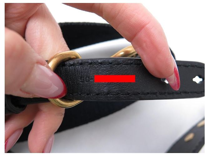 NEW CHRISTIAN DIOR NAVY BLUE CANVAS SHOULDER STRAP - view 8