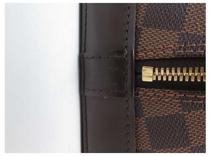 BORSA A MANO LOUIS VUITTON ALMA PM N53151 TOILE DAMIER EBENE - vista 13