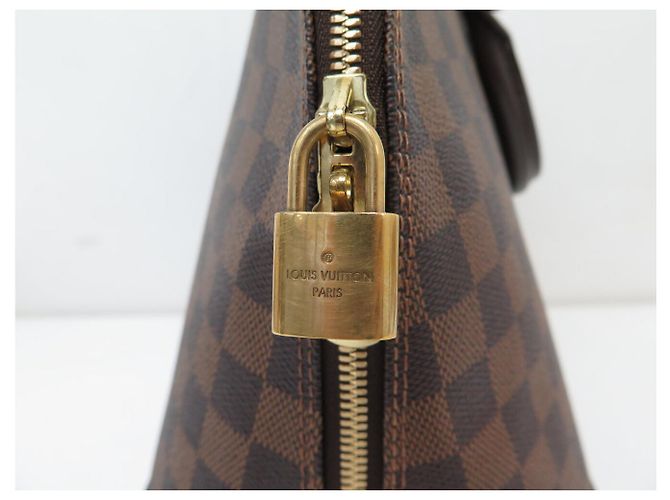 BORSA A MANO LOUIS VUITTON ALMA PM N53151 TOILE DAMIER EBENE - vista 9