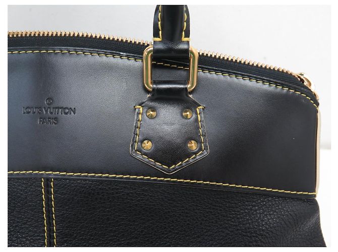 BOLSO DE MANO LOUIS VUITTON LOCKIT PM M91888 CUERO SUHALI NEGRO - vista 18