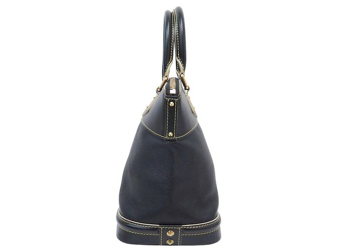 BOLSO DE MANO LOUIS VUITTON LOCKIT PM M91888 CUERO SUHALI NEGRO - vista 4