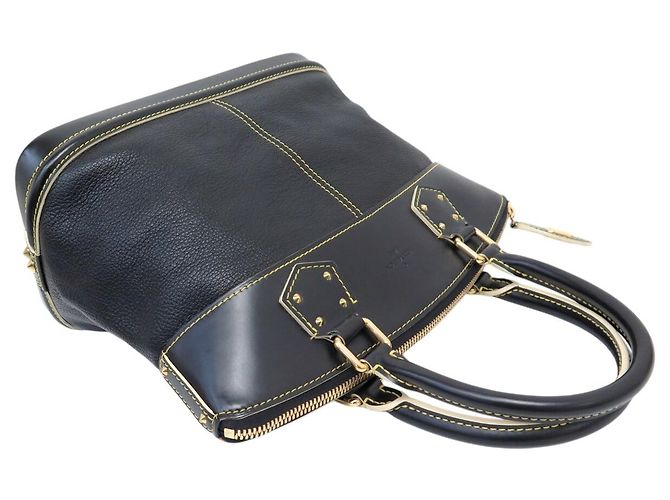 BOLSO DE MANO LOUIS VUITTON LOCKIT PM M91888 CUERO SUHALI NEGRO - vista 6