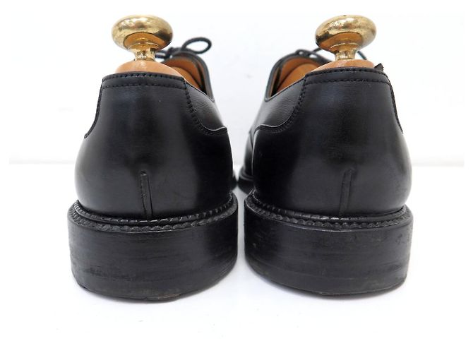 ZAPATOS JM WESTON GOLF DERBY 641 7.5E 41.5 LARGE 42 EN CUERO NEGRO - vista 5