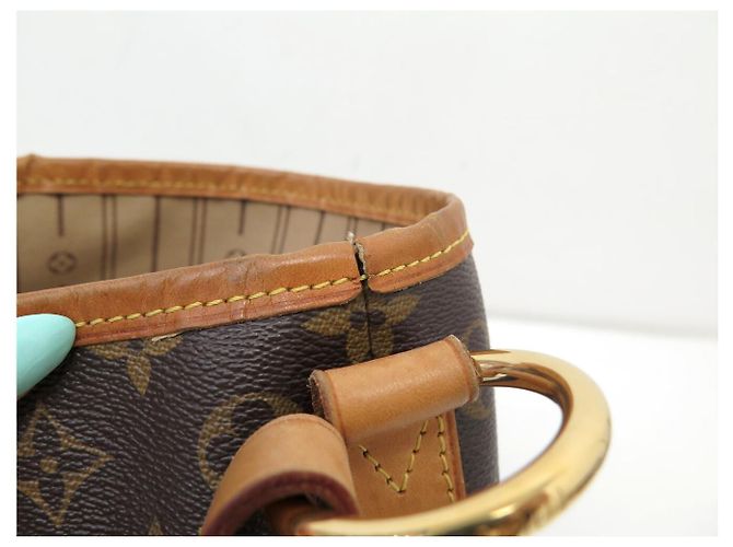 BORSA A MANO LOUIS VUITTON DELIGHTFUL MM TOILE MONOGRAM M40353 TOTE Marrone - vista 17