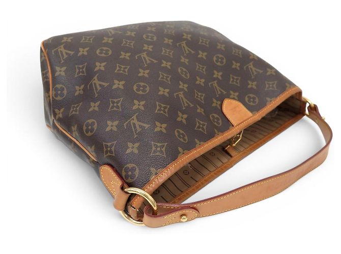 BORSA A MANO LOUIS VUITTON DELIGHTFUL MM TOILE MONOGRAM M40353 TOTE Marrone - vista 4