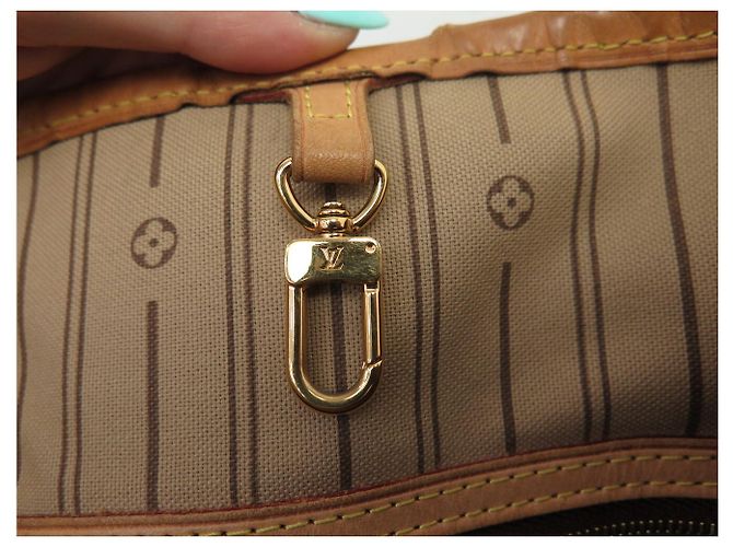 BORSA A MANO LOUIS VUITTON DELIGHTFUL MM TOILE MONOGRAM M40353 TOTE Marrone - vista 8