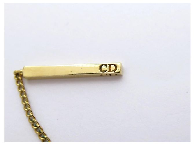 NUOVI ORECCHINI DIOR TRIBALES METALLO DORATO PERLE PENDENTI D'oro - vista 7