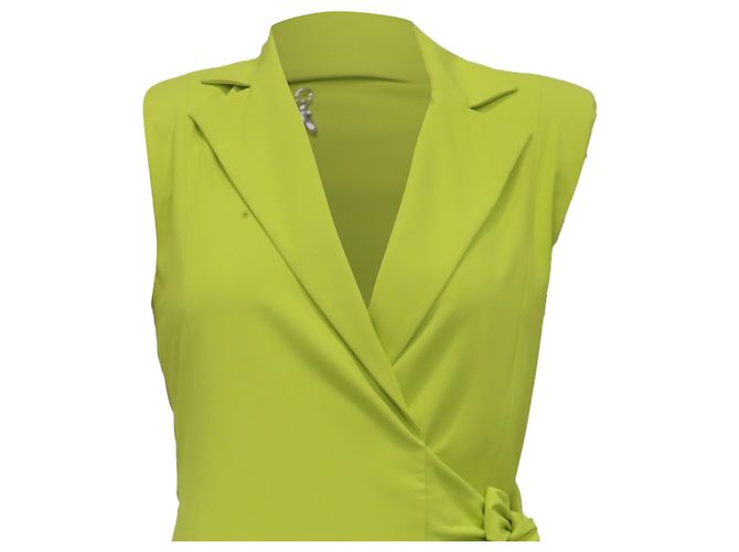Mono corto Patrizia Pepe en poliéster verde neón - vista 2