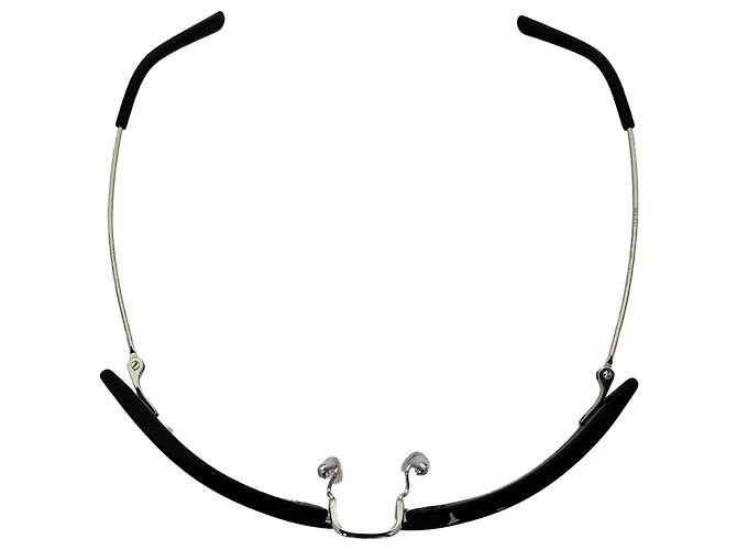Occhiali da sole Prada Cat-Eye in metallo viola Porpora - vista 4