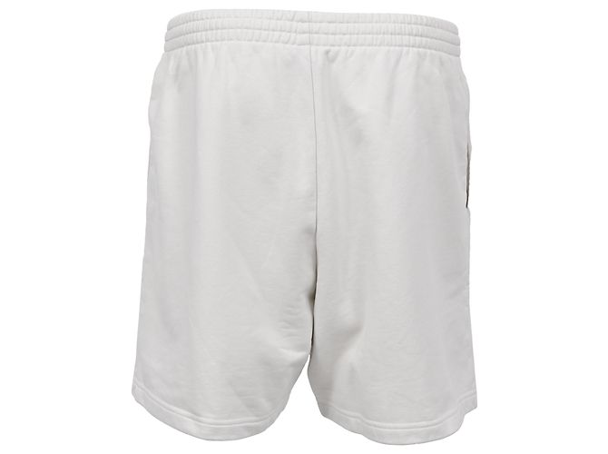 Everyday Short Jogger Balenciaga en coton blanc Écru - vue 3
