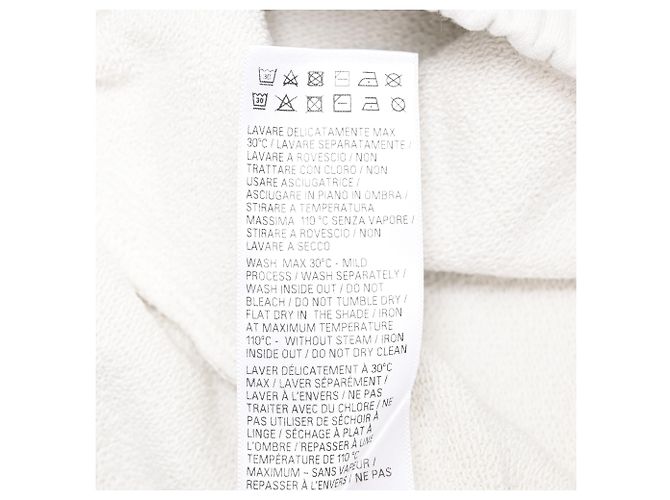 Everyday Short Jogger Balenciaga en coton blanc Écru - vue 9