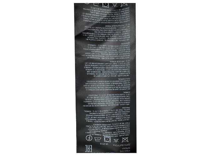 Giorgio Armani gerippte Strickhose aus schwarzer Wolle - Ansicht 8