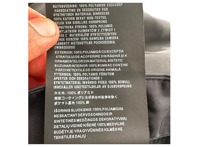 Prada Straight-Leg Trousers in Black Polyamide - view 12