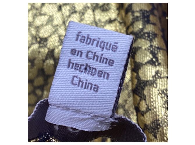 Joie Nadeen Bluse aus metallicgoldem Polyester Golden - Ansicht 7