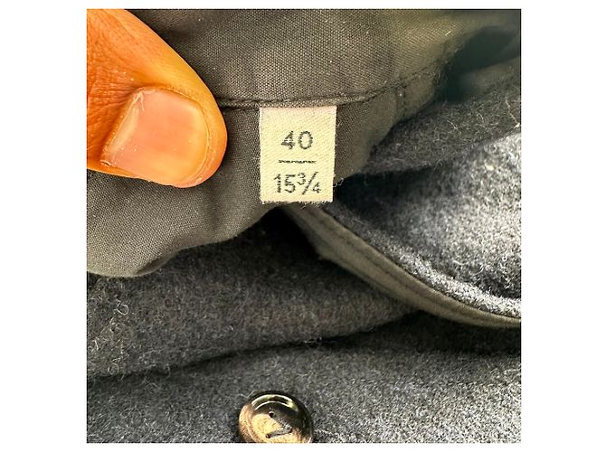 Sovracamicia Bottega Veneta in lana nera Nero - vista 6